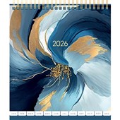 COLLINS DESK CALENDAR PAINTERLY EVEN YEAR